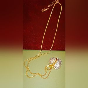 Gold plated necklace